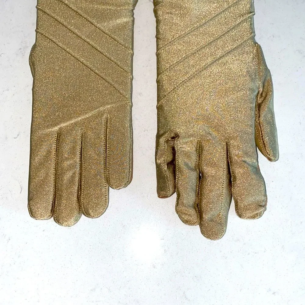 Women Sensation by Isotoner fleece lined‎ Flexible Fit gloves/NEW/Camel Color